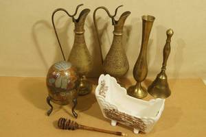 Brass Dcor - Enameled Egg