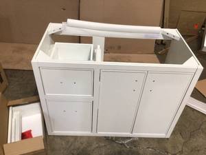 Rubicon 36 in. Bath Vanity Single Basin in White with White Basin by KOHLER (vanity top not included) see all pictures