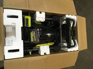 40V Brushless 20 in. Cordless Walk Behind Self-Propelled Lawn Mower with 6.0 Ah Battery & Charger by RYOBI (in good condition) review pictures