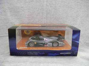 RARE - MINI CHAMPS PAULS MODEL ART 403 990910 143 SCALE AUDI R8C AUDI SPORT UK 1999 Le Mans - LIMITED EDITION 999 PCS - IN BOX - AWESOME - GREAT PIECE - SEE PICTURES