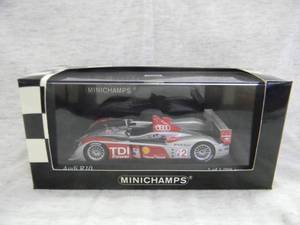RARE - MINI CHAMPS PAULS MODEL ART 400 071692 143 SCALE AUDI R10 12th SEBRING 2007 - 1 OF 1,008 PCS - IN BOX - AWESOME - GREAT PIECE - SEE PICTURES