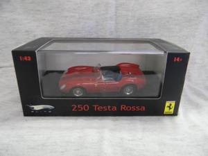 HOTWHEELS ELITE 143 SCALE 250 TESTA ROSSA LIMITED EDITION 1 OF 10,000 - IN BOX - AWESOME - GREAT PIECE - SEE PICTURES