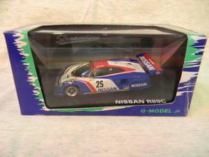 Q-MODEL 143 SCALE NISSAN R89C - IN BOX - AWESOME - GREAT PIECE - SEE PICTURES