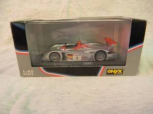 ONYX MODELS XLM058 143 SCALE AUDI R8 WINNER 24hr DU MANS 2000 - IN BOX - AWESOME - GREAT PIECE - SEE PICTURES