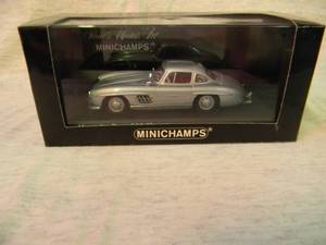 MINI CHAMPS PAULS MODEL ART 400 039000 143 SCALE MERCEDES-BENZ 300SL 1955 - 1 OF 5,040I - IN BOX - AWESOME - GREAT PIECE - SEE PICTURES