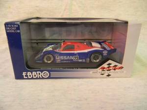 EBBRO RACING COLLECTION 143 SCALE NISSAN R91CP 1992 DAYTONA 24 HOURS WINNER - 1 OF 3000 PCS - IN BOX - AWESOME - GREAT PIECE - SEE PICTURES