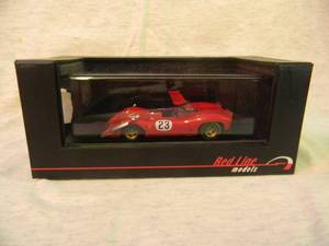 RED LINE MODELS RL150 143 SCALE FERRARI 612 n23 LAS VEGAS 1968 - IN BOX - AWESOME - GREAT PIECE - SEE PICTURES
