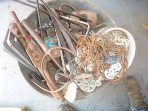 Wash Tub Iron Antiques