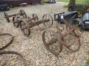Antique Horse Wagon Frames