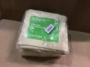 lot 4 image: 8 ft. x 10 ft. Ultra Grip Nonslip Rug Gripper Pad by Linenspa