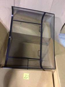 lot 22 image: Black Steel 1-Panel Fireplace Screen by Pleasant Hearth