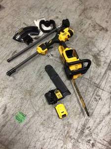 lot 110 image: Lot of 2 assorted Dewalt Tools Customer Returns See Pictures