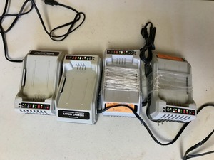 EcoSharp - 40v Battery Chargers 4-Pack