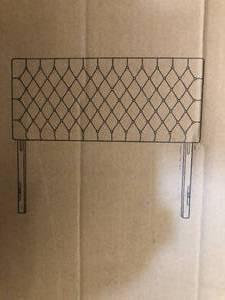 Noble House Holland QueenFull  Fabric Headboard- set of 2 - mixed condition- see pictures