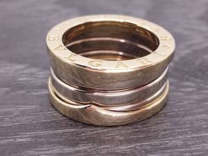 lot 7 image: BVLGARI B.zero1 Four-Band Estate Ring in Yellow Gold