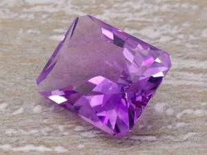 lot 31A image: 5.82 carat Natural Brazilian Amethyst Gemstone Custom Cut