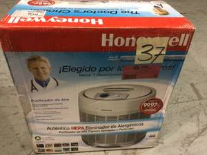 lot 37 image: Allergen Remover Air Purifier by Honeywell &nbspCustomer Returns See Pictures