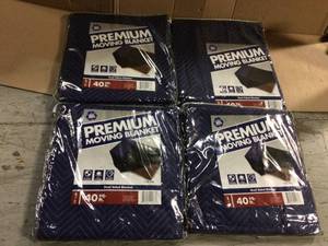 lot 57 image: 80 in. L x 72 in. W Premium Moving Blanket by Pratt Retail Specialties &nbspCustomer Returns See Pictures