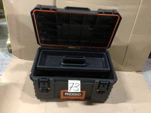 lot 73 image: PRO Tool Storage System (3-Piece) by RIDGID &nbspCustomer Returns See Pictures