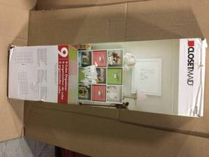 lot 74 image: 36 in. H x 36 in. W x 12 in. D White Wood Look 9-Cube Storage Organizer by ClosetMaid &nbspCustomer Returns See Pictures
