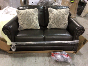 lot 115 image: Lawthorn Loveseat Signature Design By Ashley (good condition) review all pictures