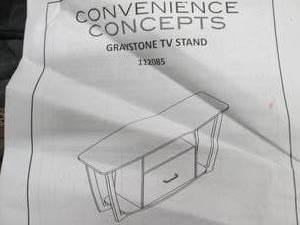 lot 5 image: convenience concepts graystone tv s...