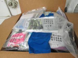 lot 17 image: big box of gators neck mask ...