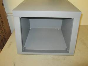 lot 27 image: wood storage cubby ...