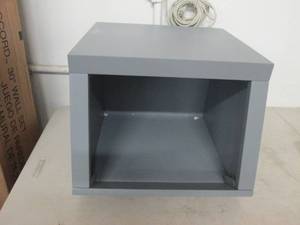lot 28 image: wood storage cubby ...