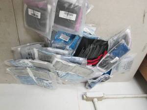 lot 45 image: box of neck gators ...