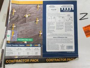 lot 61 image: contractor pack spacers 14 inch to...