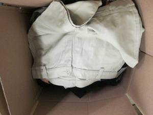 lot 65 image: Large box of wranglers womens Brand...