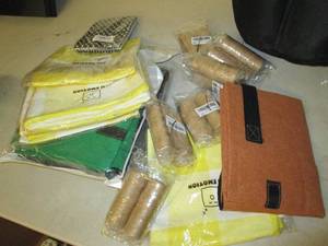 lot 76 image: Fabric pots garden and garden strin...
