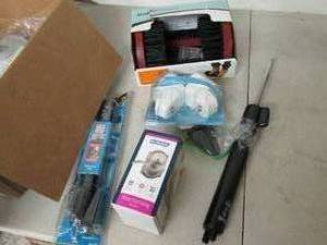 lot 79 image: shower scrapper, soap dispensers, w...