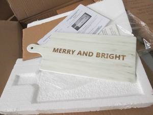 lot 82 image: case of brand new serving board rec...