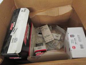 lot 121 image: box with filters, counterfit detect...