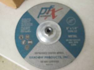 lot 126 image: 8 pfx depressed center wheels 9 inc...