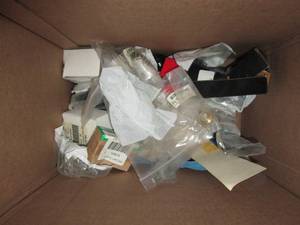 lot 134 image: box of nuts, bolts, shoulder bolts ...