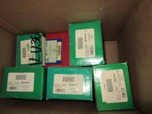 lot 143 image: box of nuts , bolts, washers  and o...