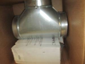 lot 150 image: box of banding and clips, pvc piece...