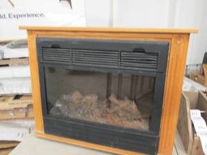 lot 154 image: heat surge electric fireplace power...