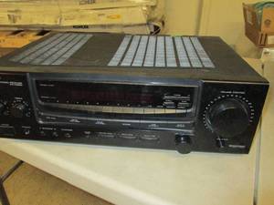 lot 162 image: kenwood audiovideo stereo reciever...
