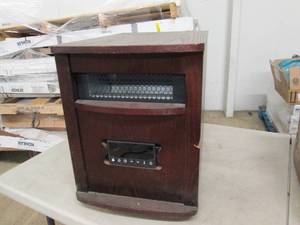 lot 183 image: electric infrared heater ...