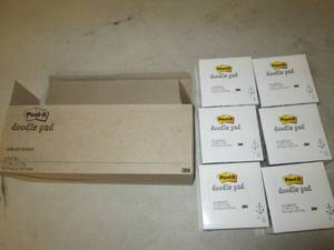 lot 207 image: post it doodle pad 6 packs 4500-dp-...