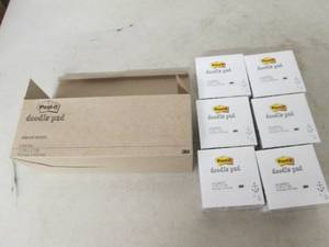 lot 209 image: post it doodle pad 6 packs 4500-dp-...
