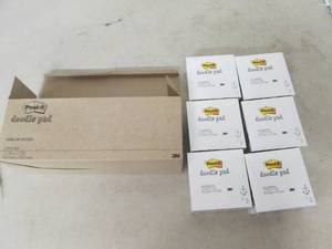 lot 211 image: post it doodle pad 6 packs 4500-dp-...