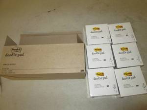 lot 212 image: post it doodle pad 6 packs 4500-dp-...
