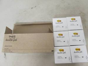lot 224 image: post it doodle pad 6 packs 4500-dp-...