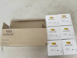 lot 225 image: post it doodle pad 6 packs 4500-dp-...