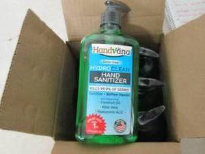 lot 232 image: HANDVANA HYDROCLEAN HANDSANITIZER 6...